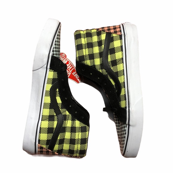 NWT Vans High Sk8 Plaid Sneakers - Picture 3 of 6